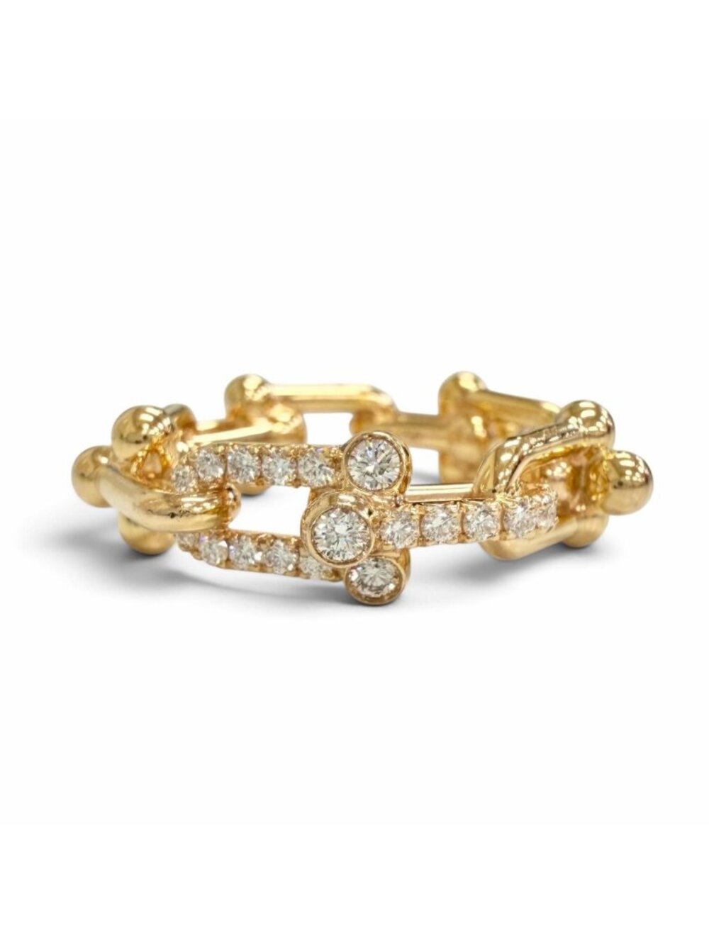 Tiffany & Co HardWear Small Link Ring Diamond